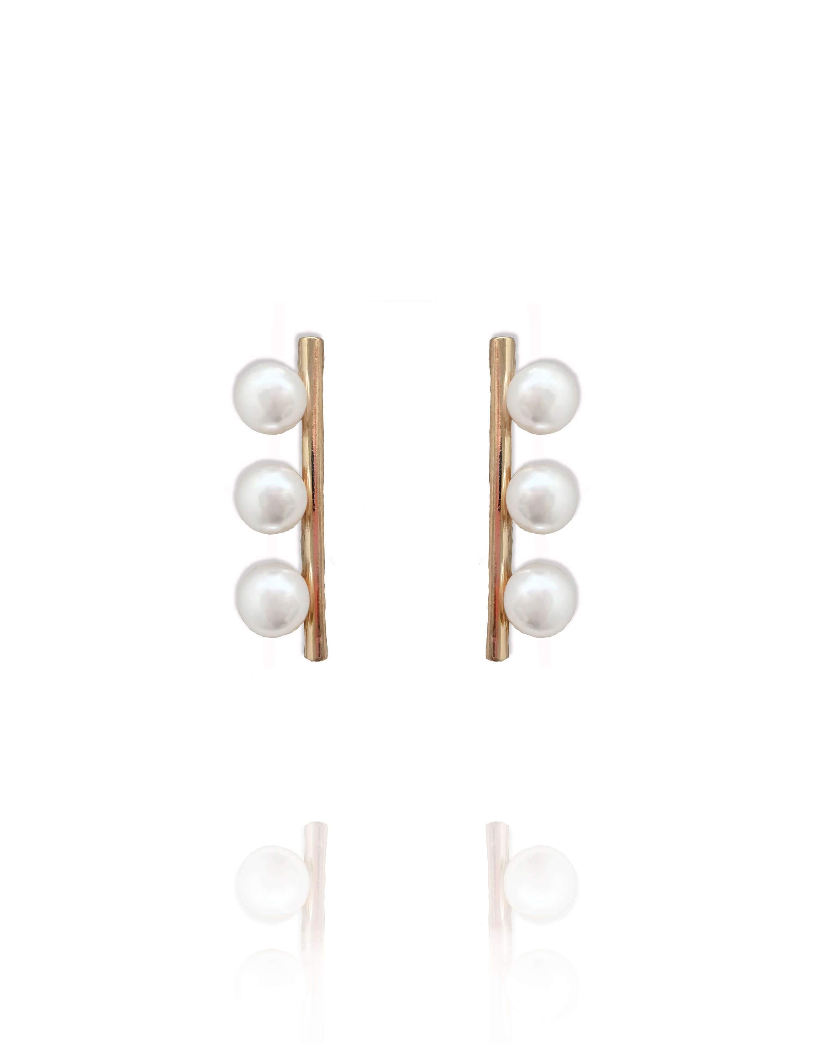 Celestial Pearl Earrings Celestial Pearl Earrings