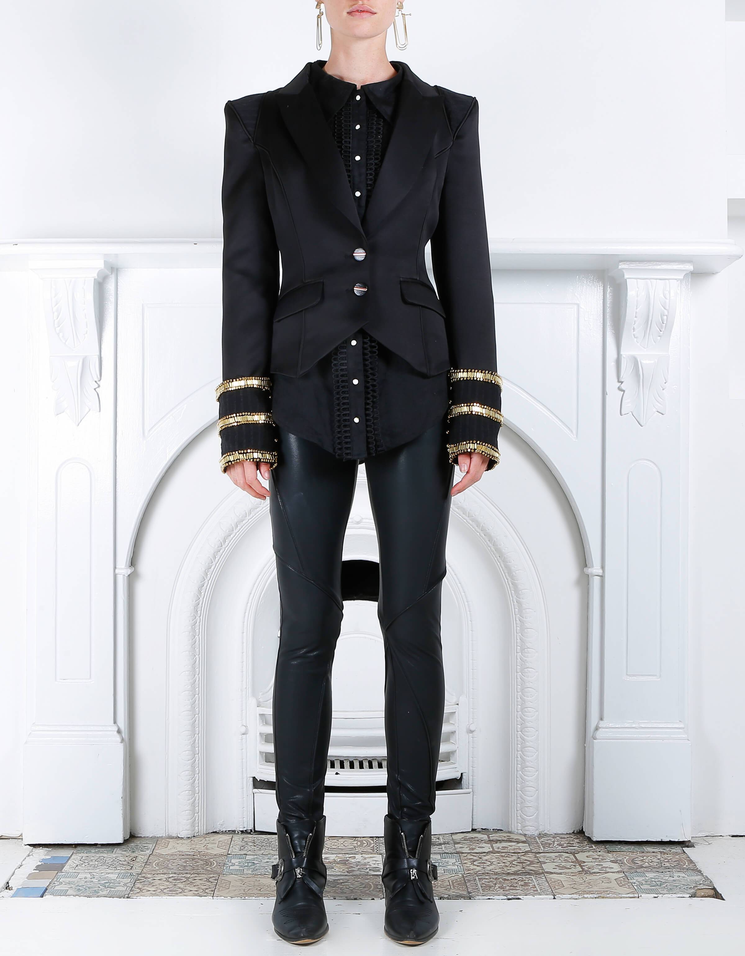 BLACK RAIN BLAZER IXIAH - BLACK RAIN BLAZER