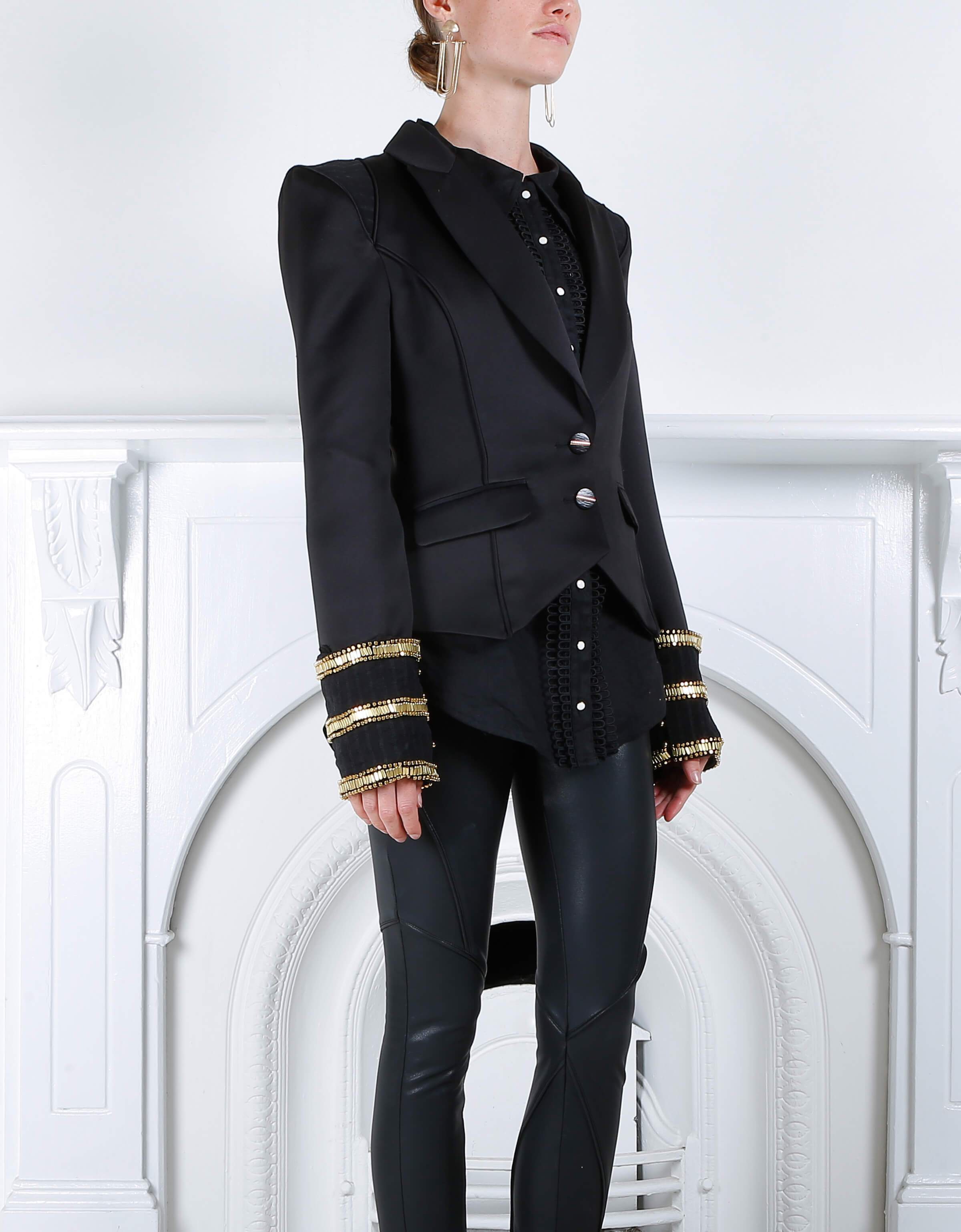 BLACK RAIN BLAZER IXIAH - BLACK RAIN BLAZER