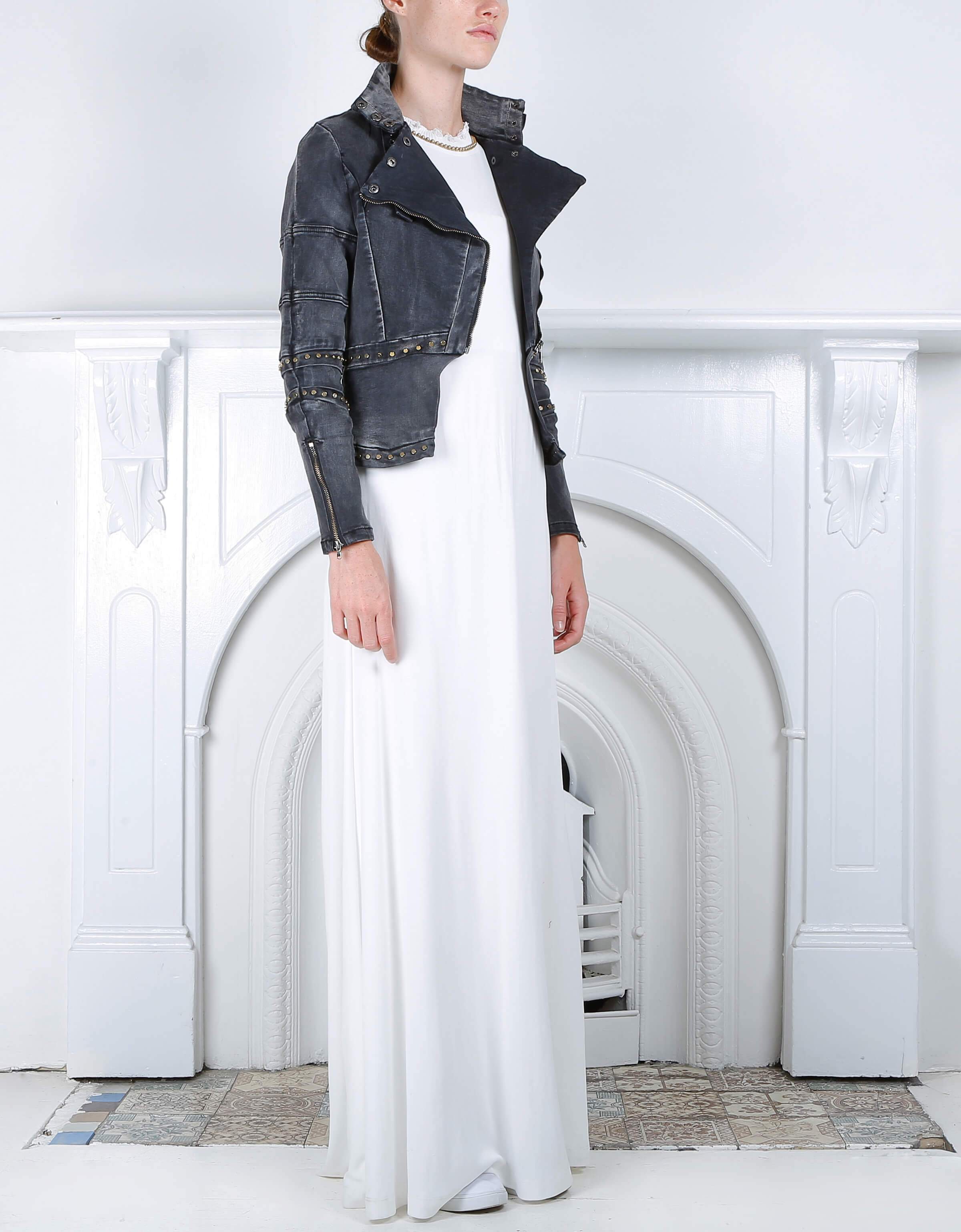 ACID DREAMS DENIM JACKET IXIAH - ACID DREAMS DENIM JACKET