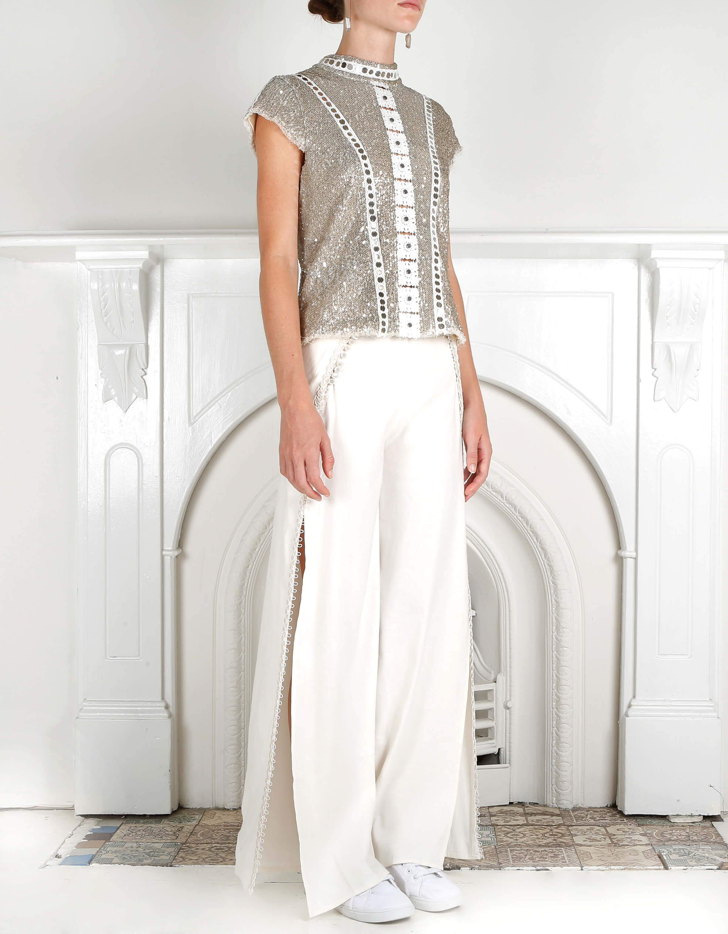 AYMARA SEQUIN TOP IXIAH - AYMARA SEQUIN TOP