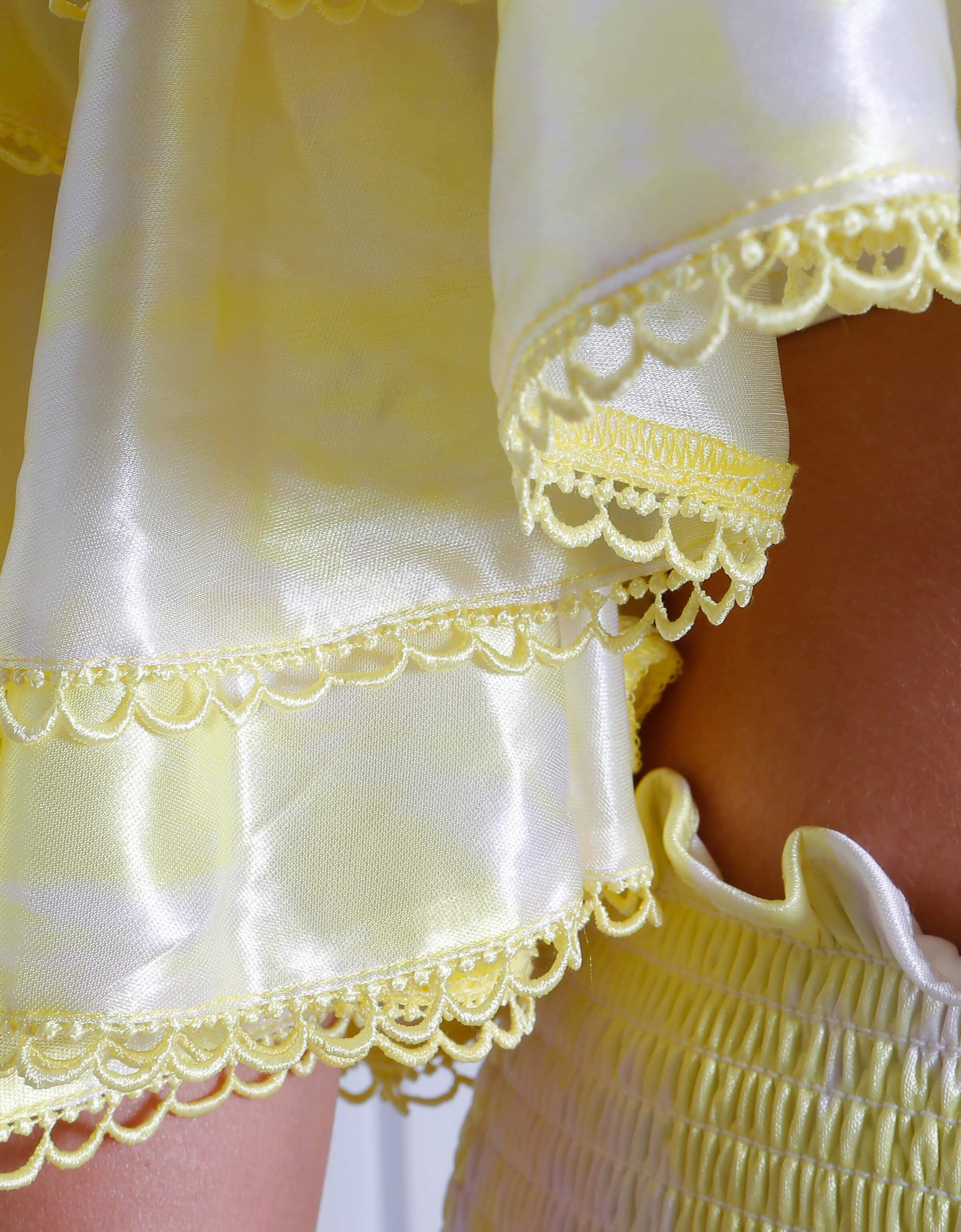 BLOOMSDAY FRILL TOP IXIAH - BLOOMSDAY FRILL TOP
