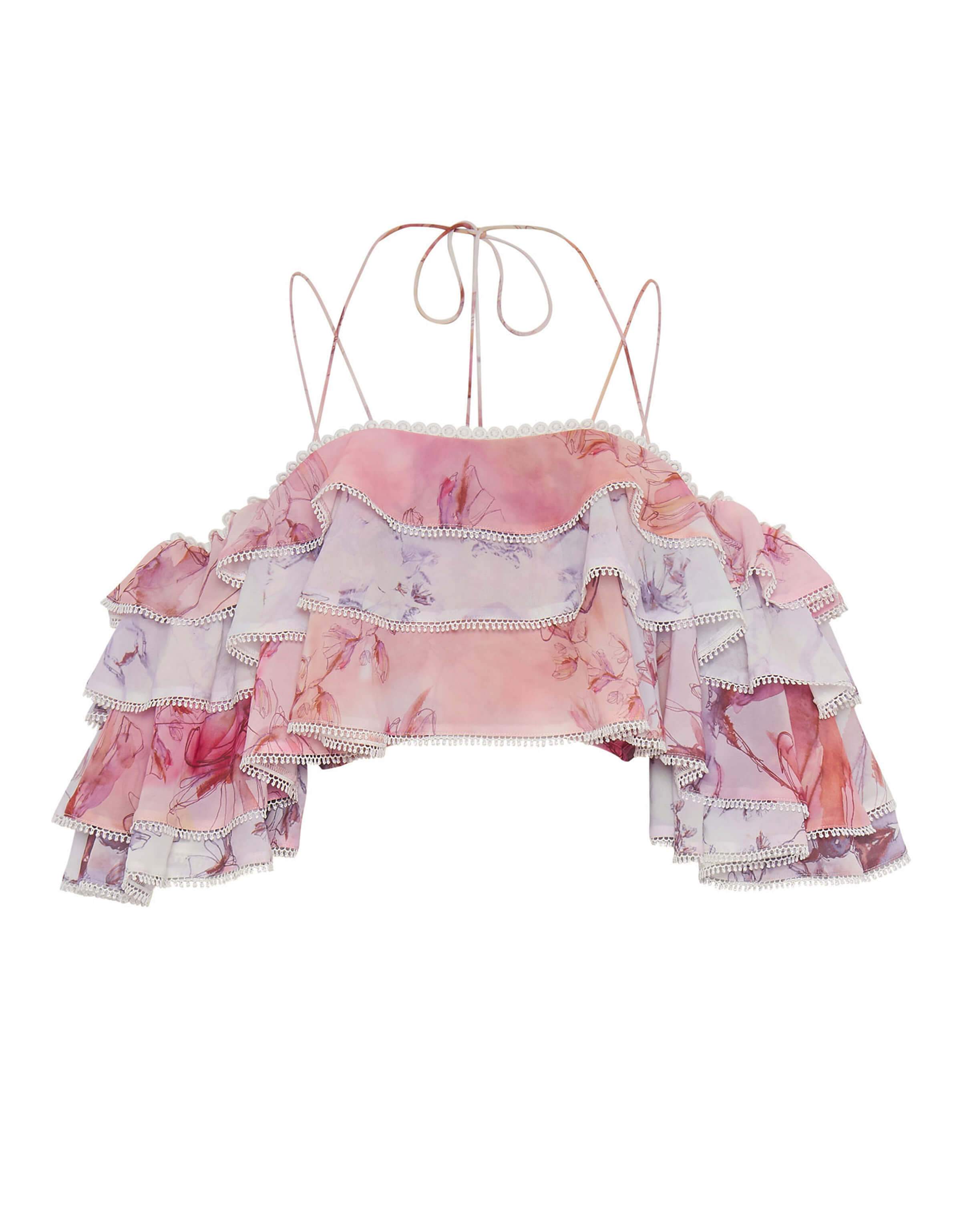 LOVER FRILL TOP IXIAH - LOVER FRILL TOP