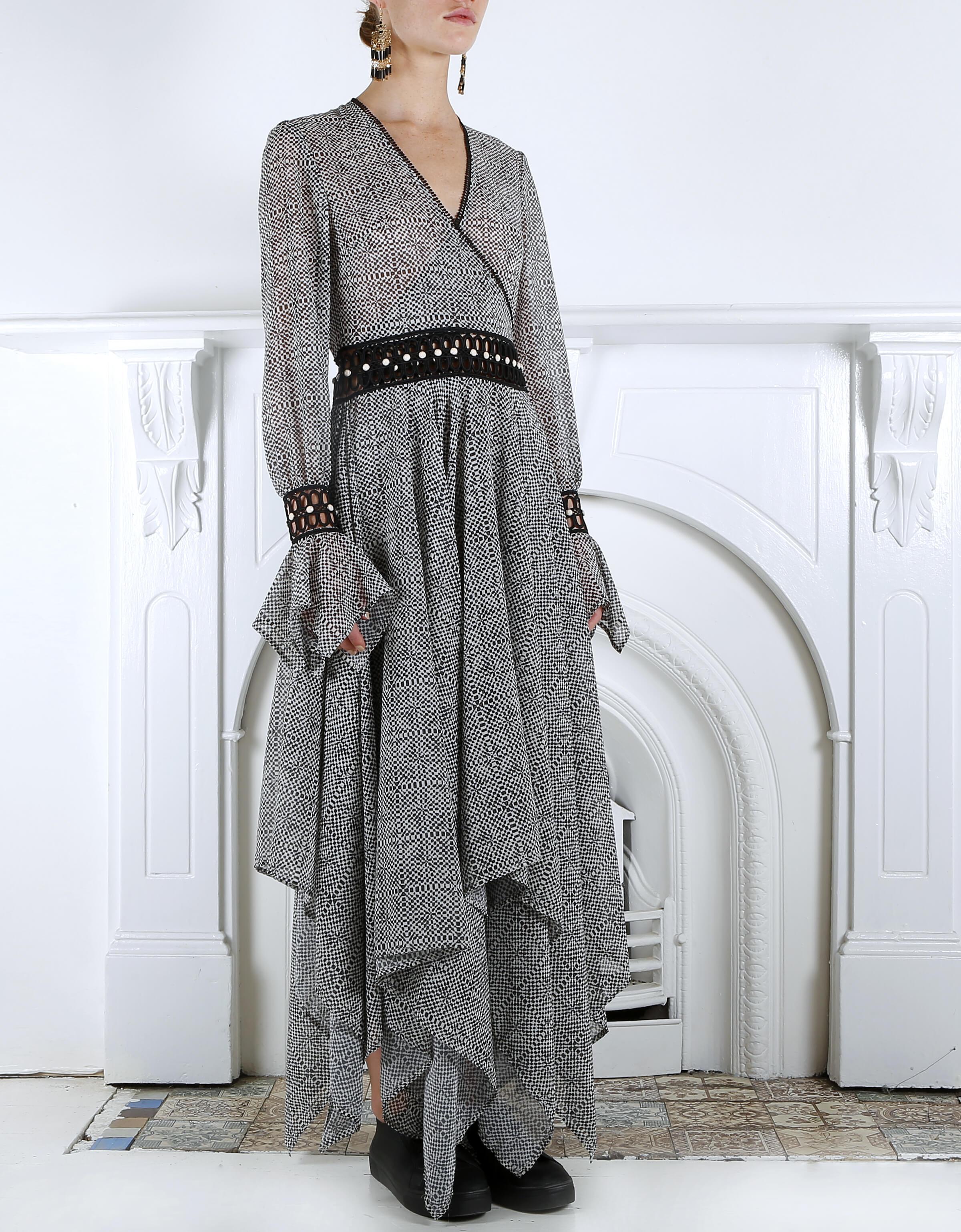 PRIMACY WRAP DRESS IXIAH - PRIMACY WRAP DRESS