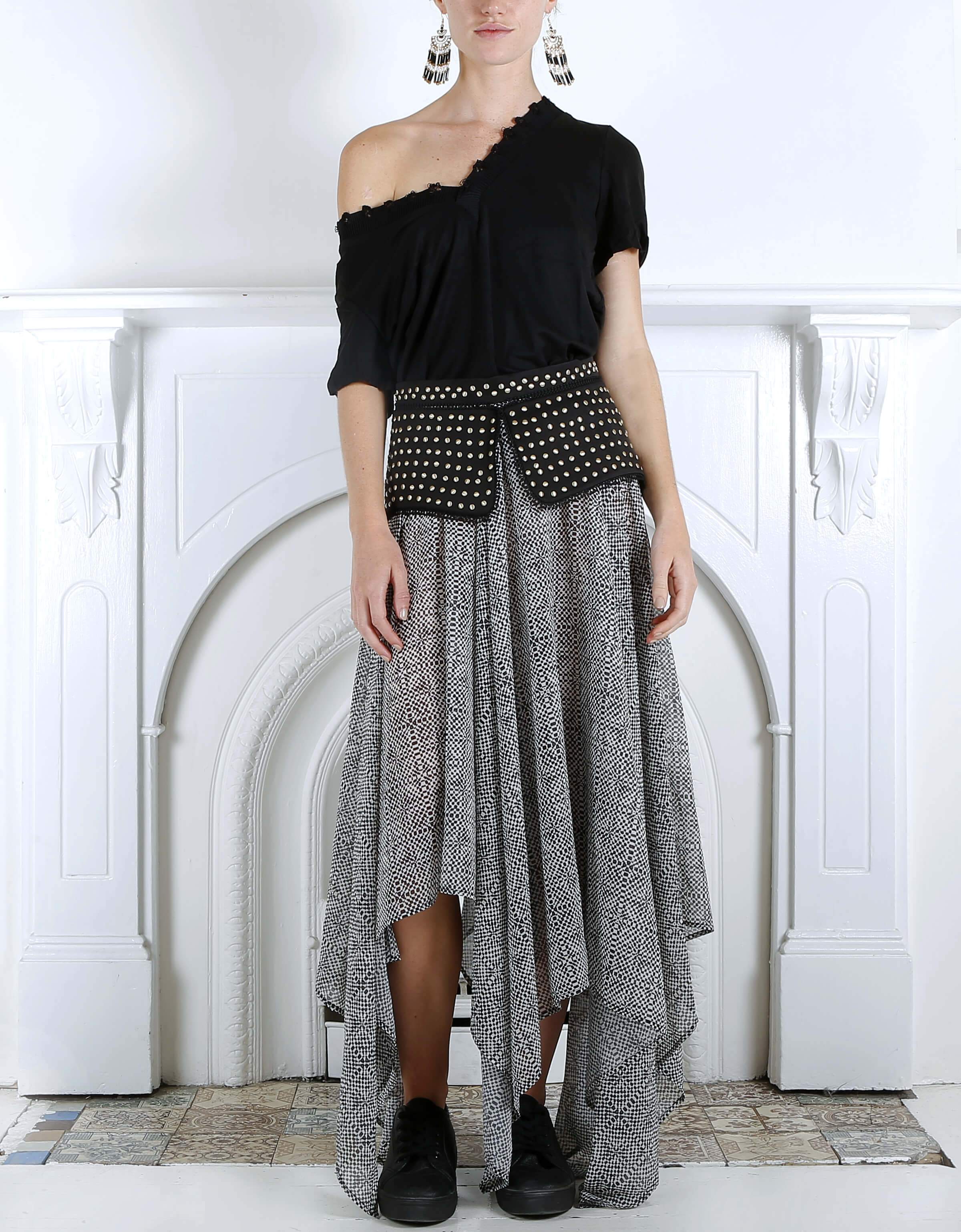 RAJAH STUDDED BELT IXIAH - RAJAH STUDDED BELT