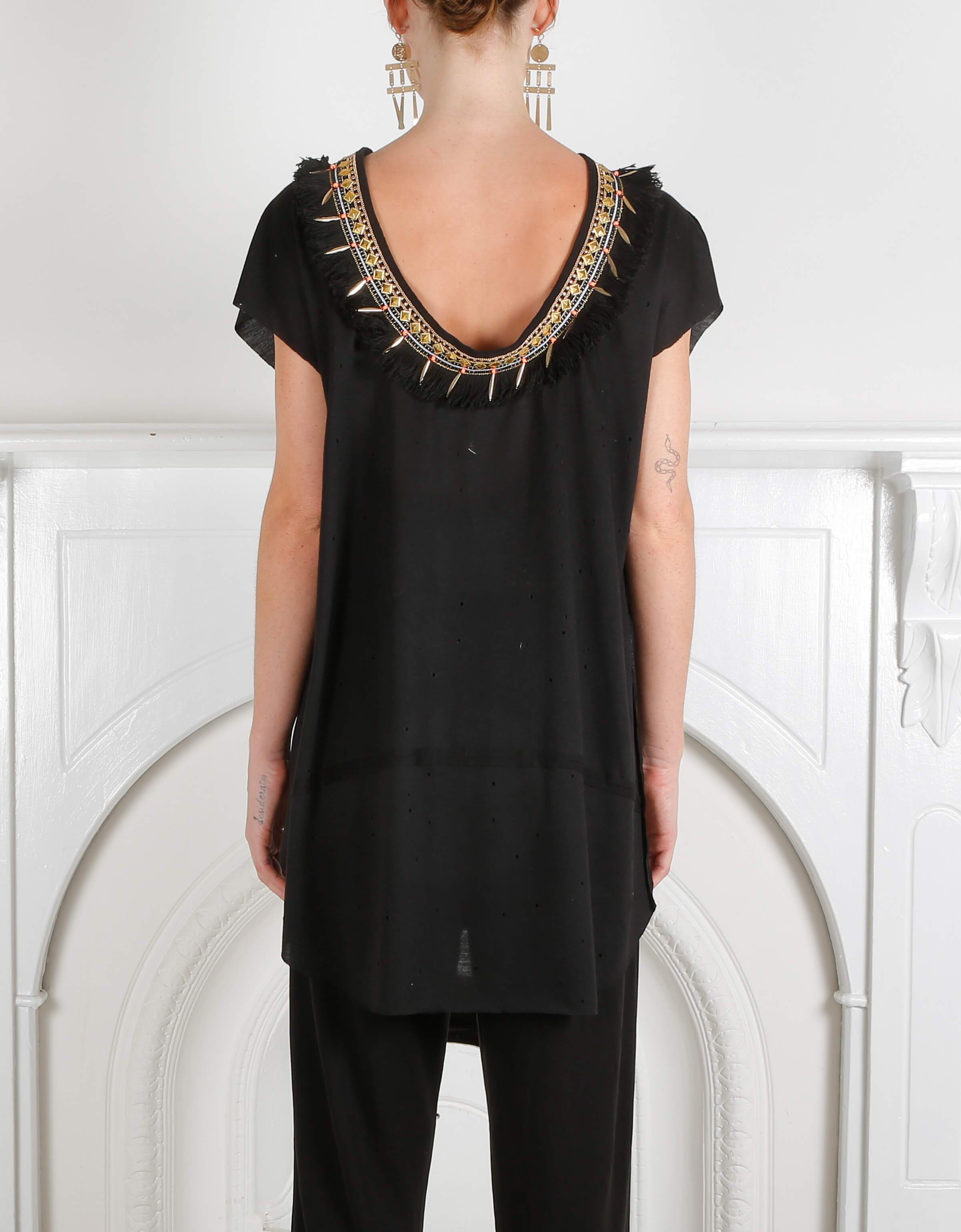 SARGEANT BEADED TEE IXIAH - SARGEANT BEADED TEE