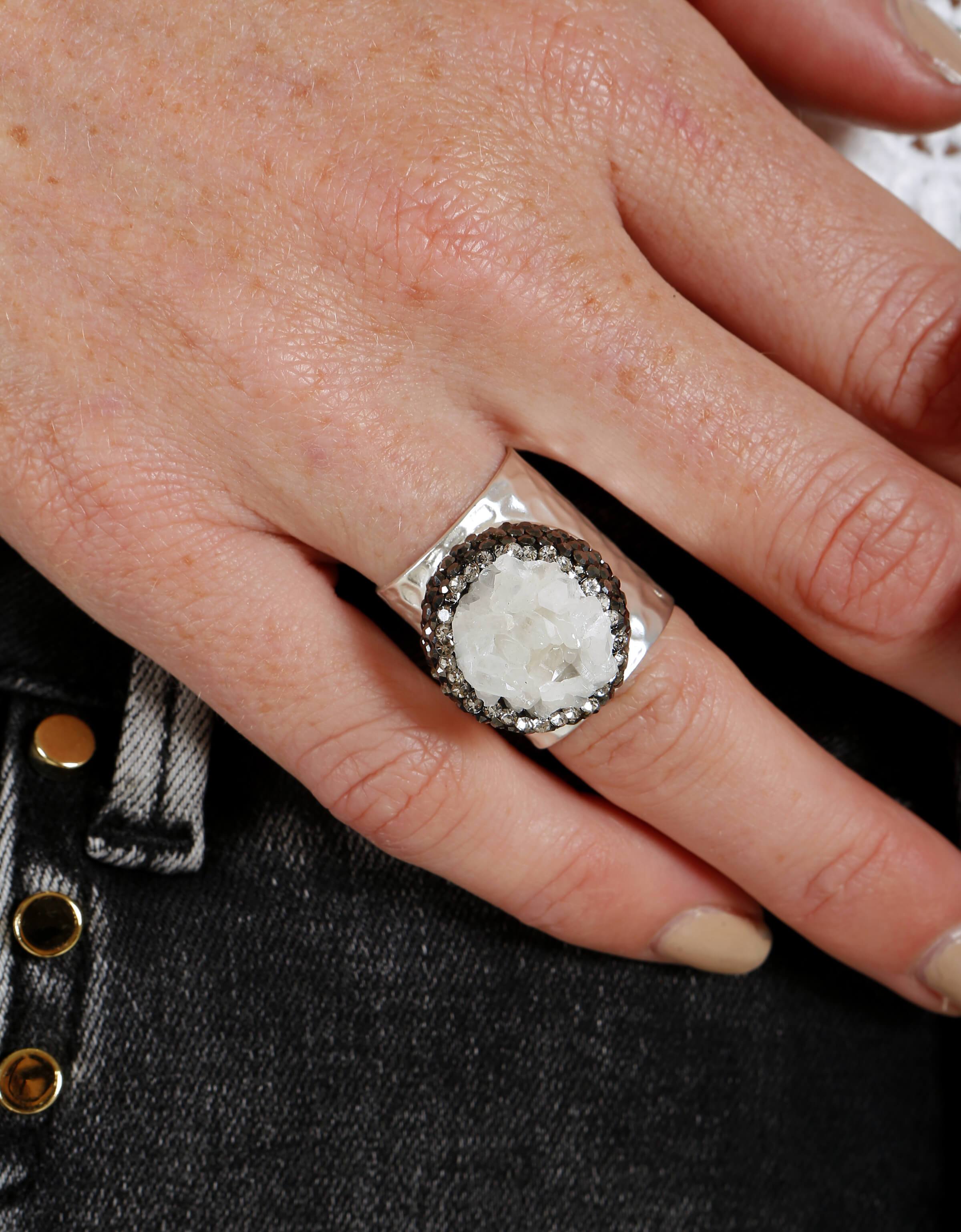 Skyline Crystal Ring IXIAH - Skyline Crystal Ring