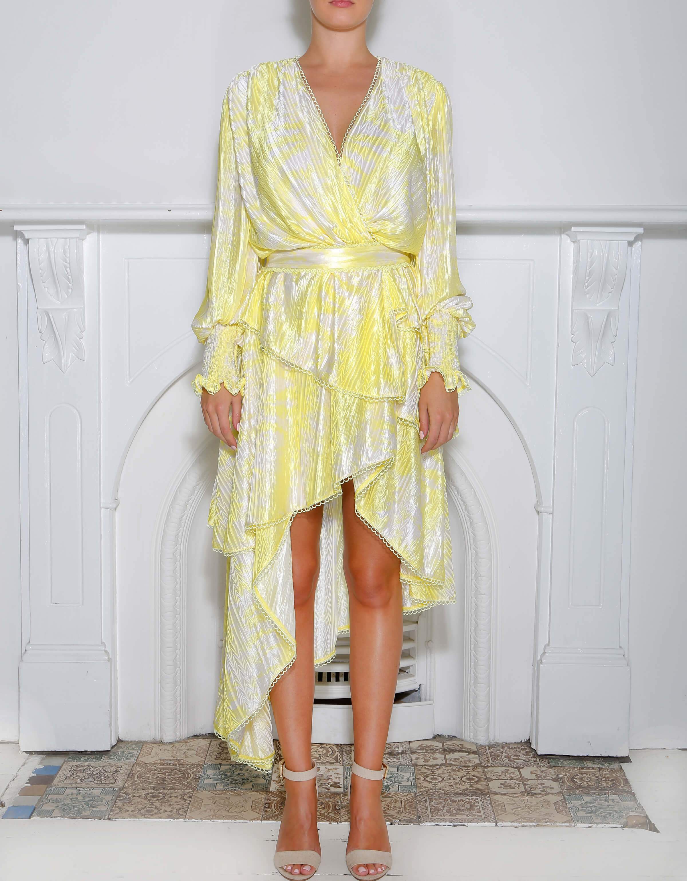 WILDLING WRAP DRESS IXIAH - WILDLING WRAP DRESS