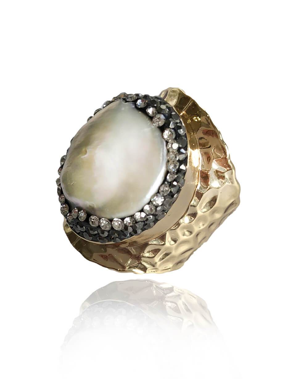 Nacre Pearl Ring IXIAH - Nacre Pearl Ring