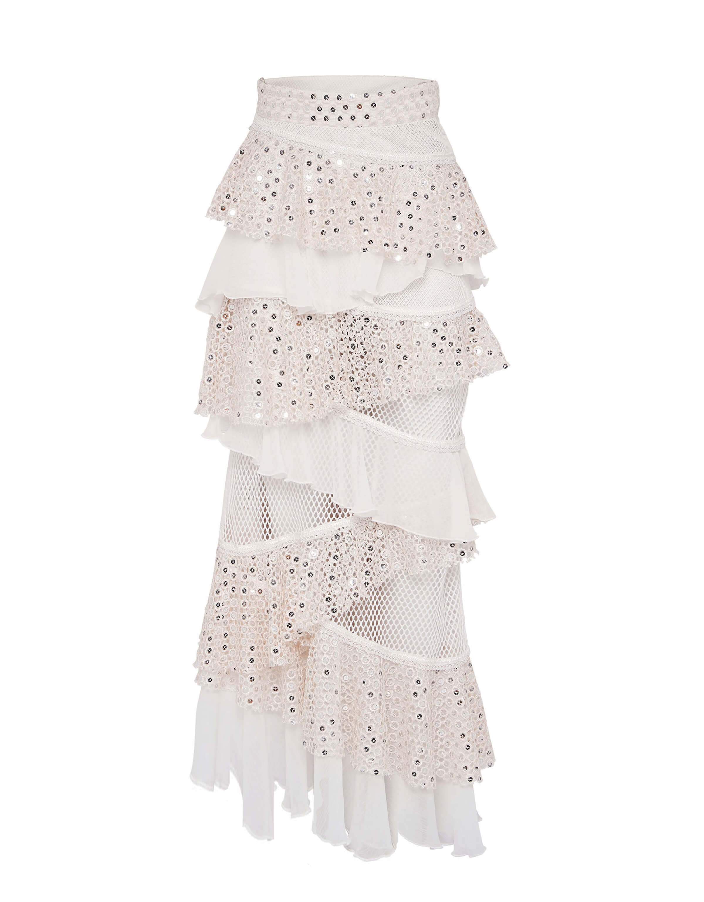 THE SEQUIN OUTLAW SKIRT IXIAH - THE SEQUIN OUTLAW SKIRT