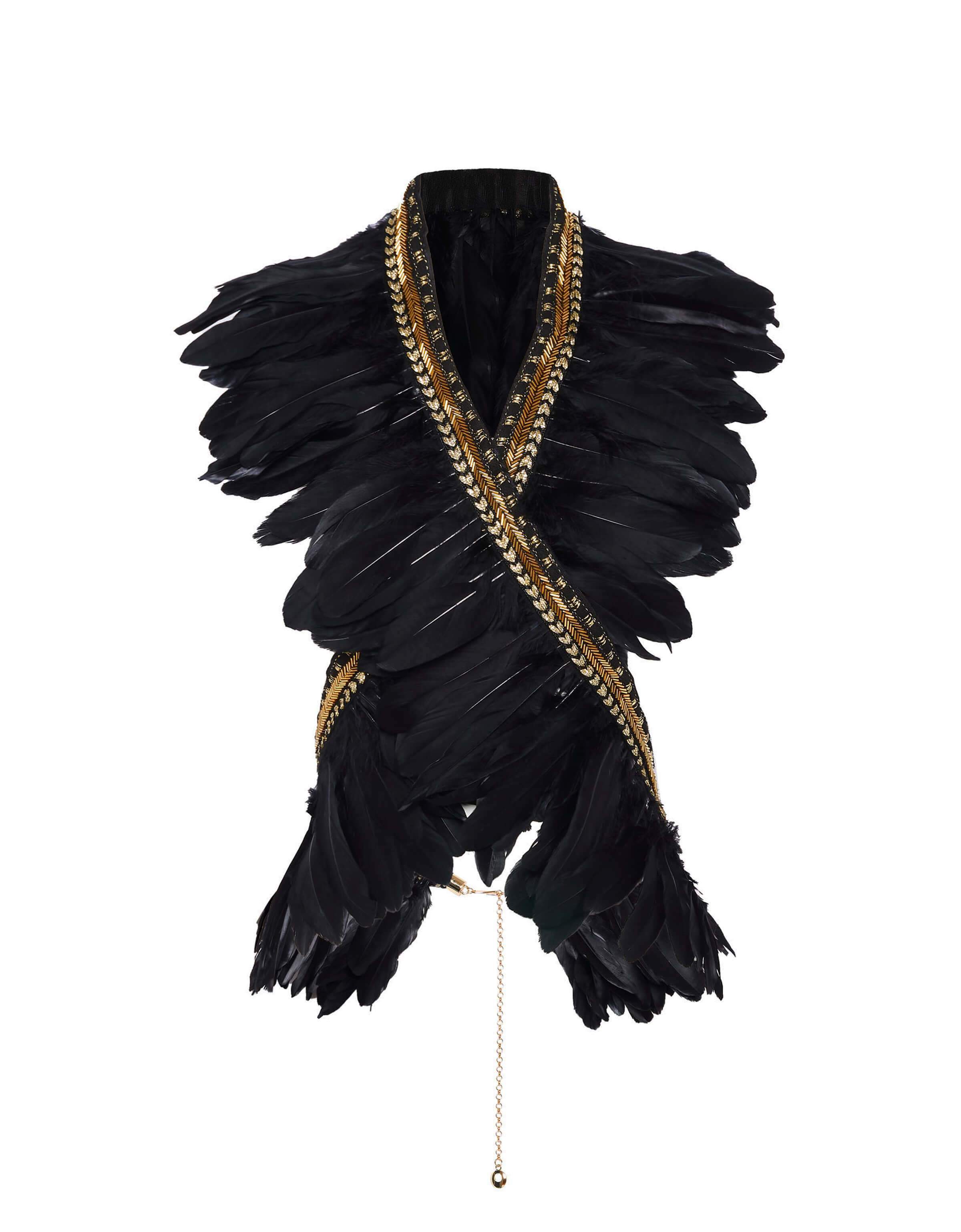 DISSOLUTE FEATHER VEST DISSOLUTE FEATHER VEST