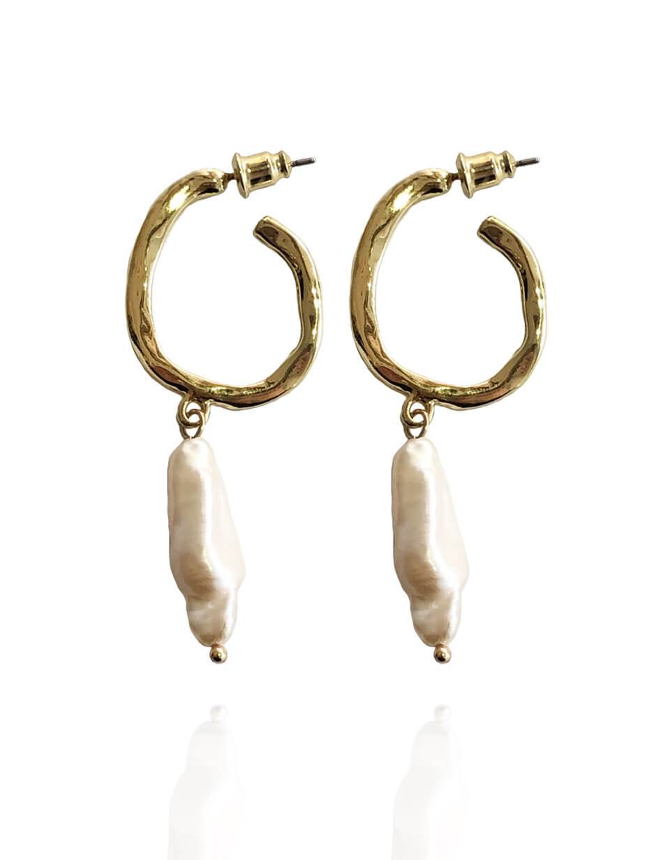 Coastal Pearl Earring