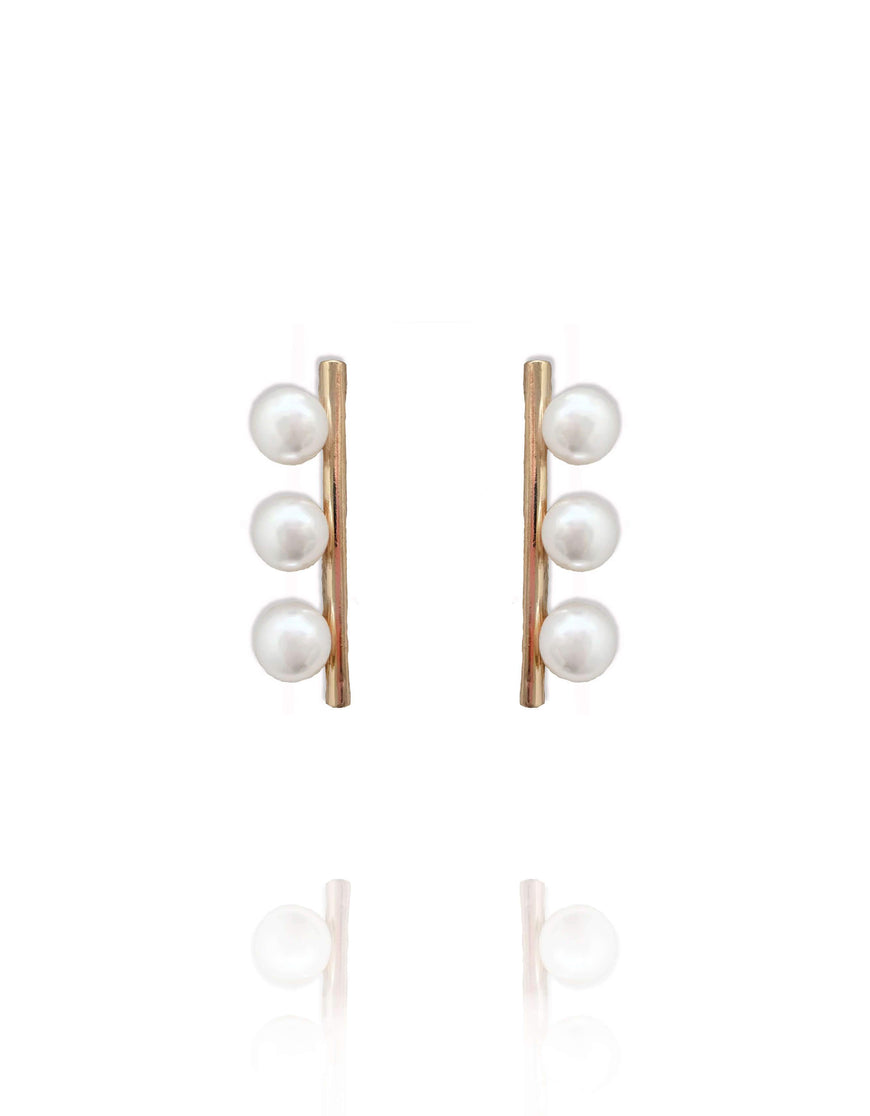 Celestial Pearl Earrings