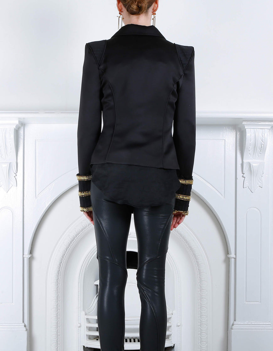 IXIAH - BLACK RAIN BLAZER