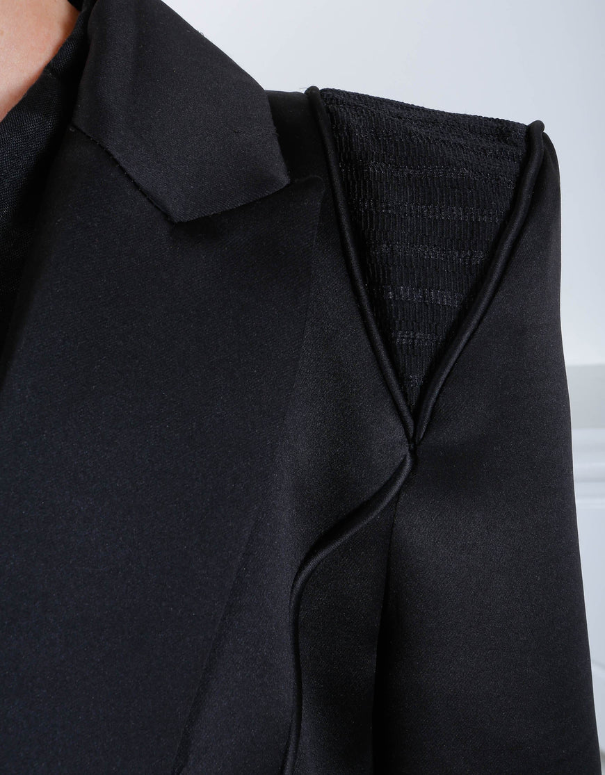 IXIAH - BLACK RAIN BLAZER