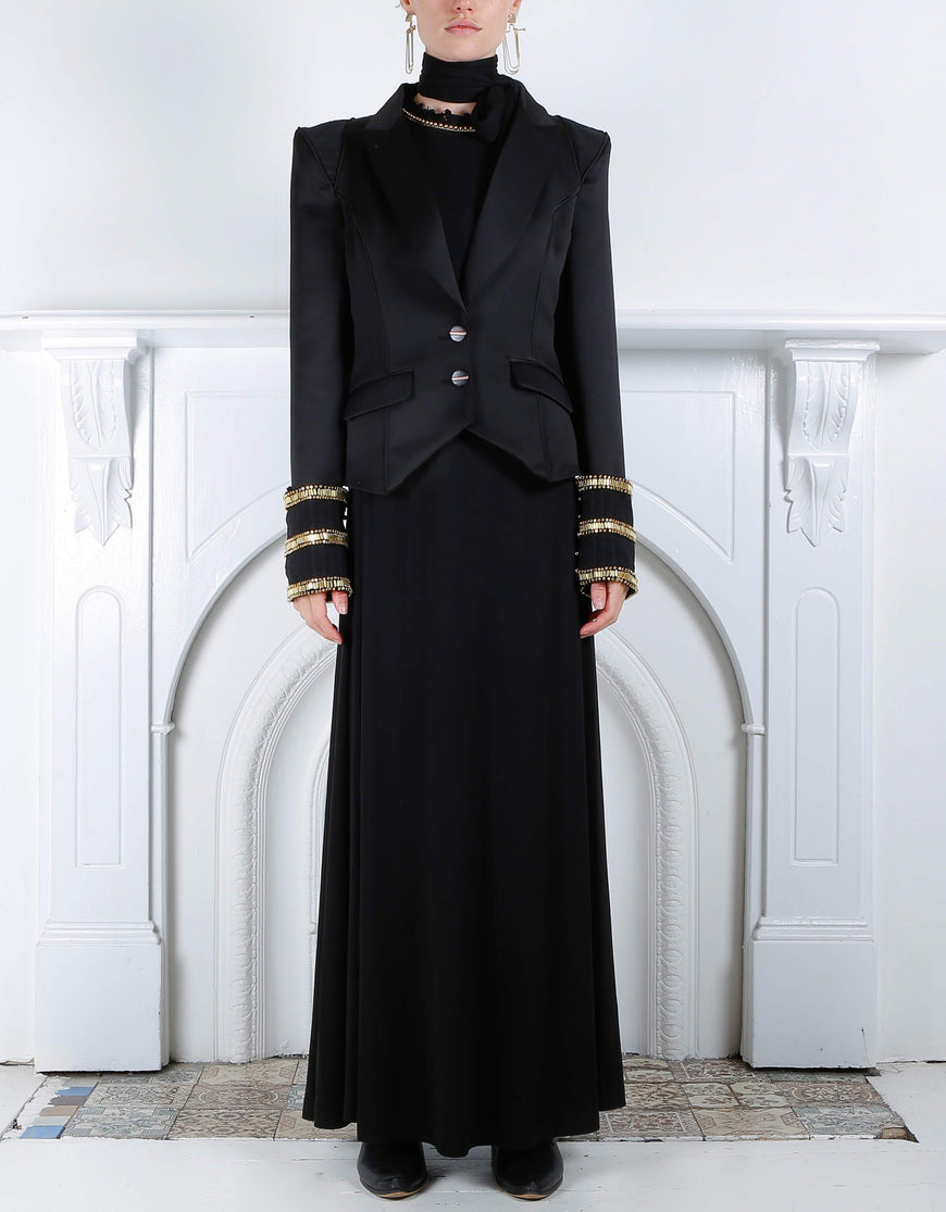 IXIAH - BLACK RAIN BLAZER