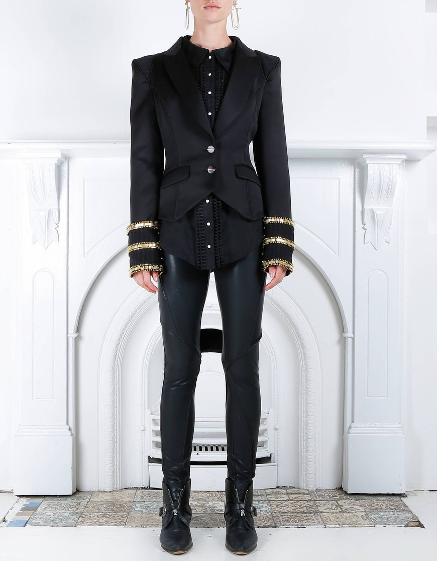 IXIAH - BLACK RAIN BLAZER