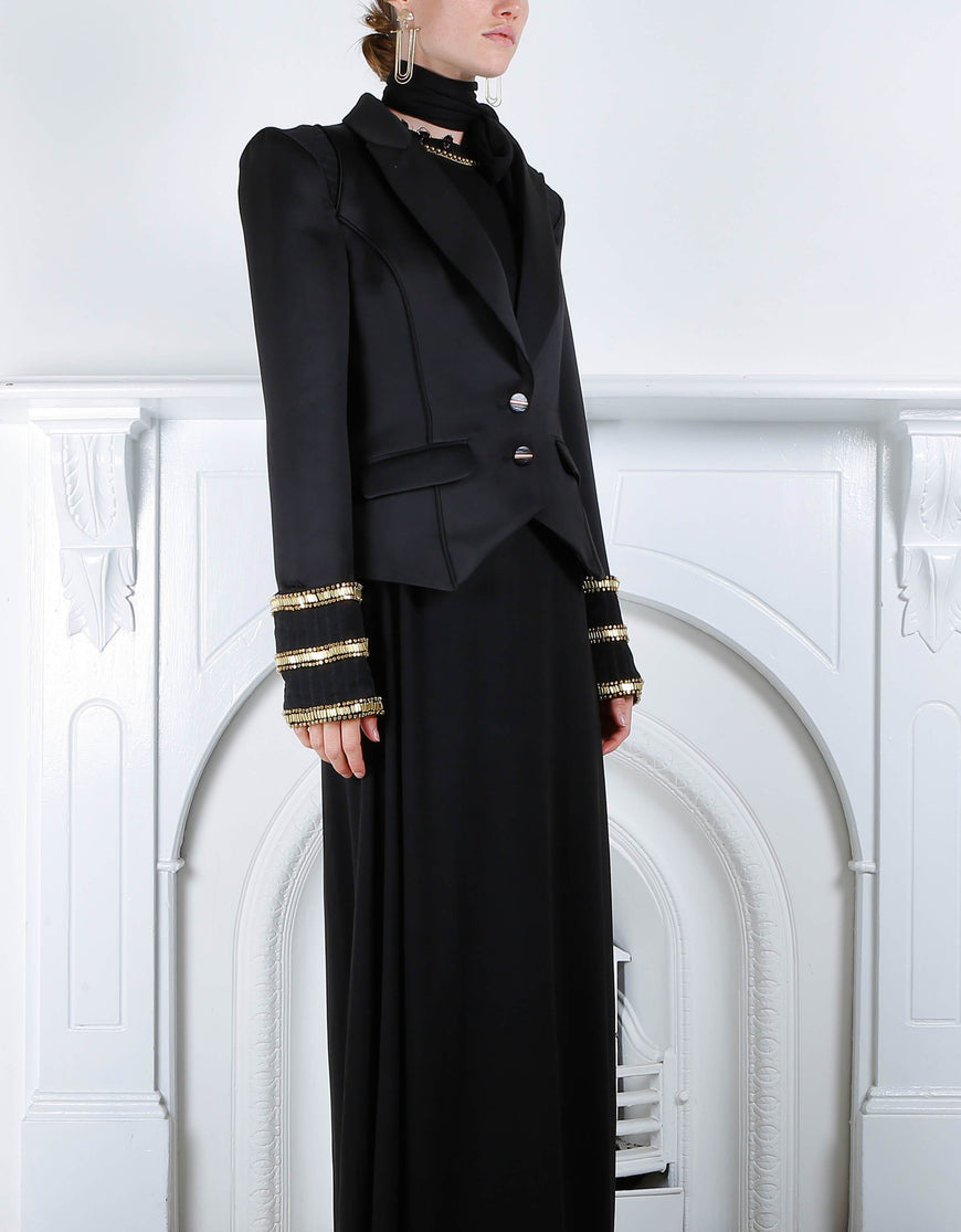IXIAH - BLACK RAIN BLAZER
