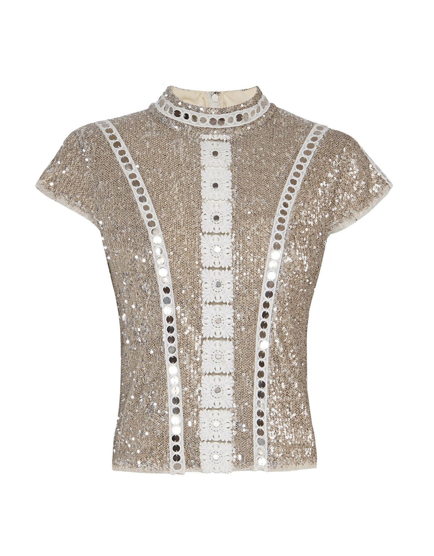 IXIAH - AYMARA SEQUIN TOP