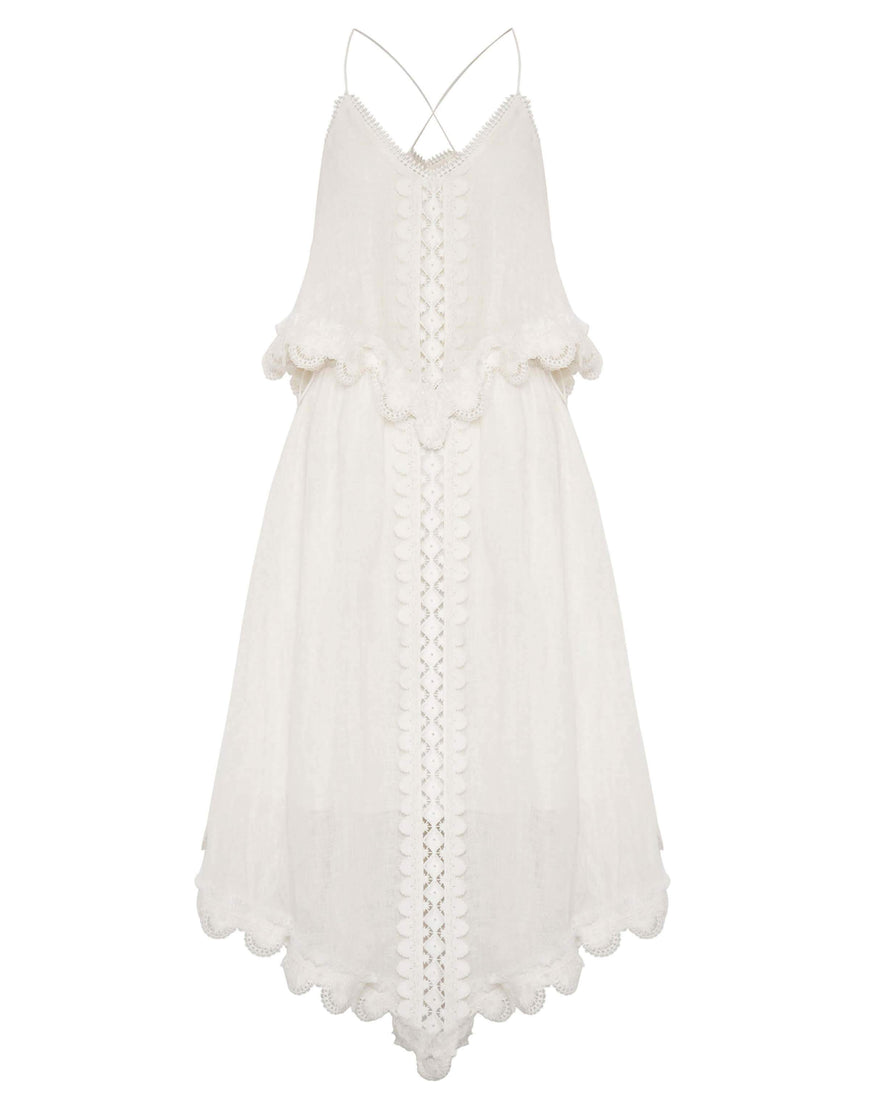 IXIAH - BETTER STILL LINEN DRESS