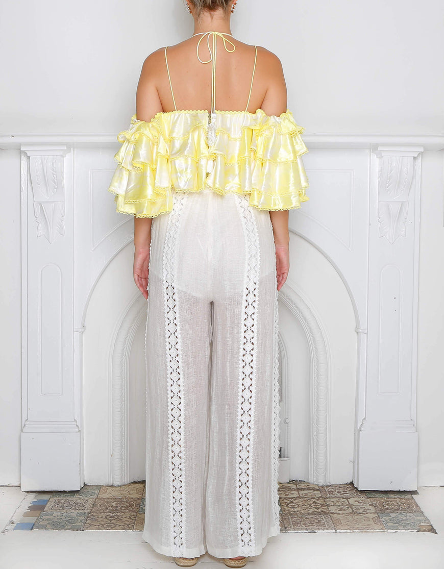 IXIAH - BLOOMSDAY FRILL TOP
