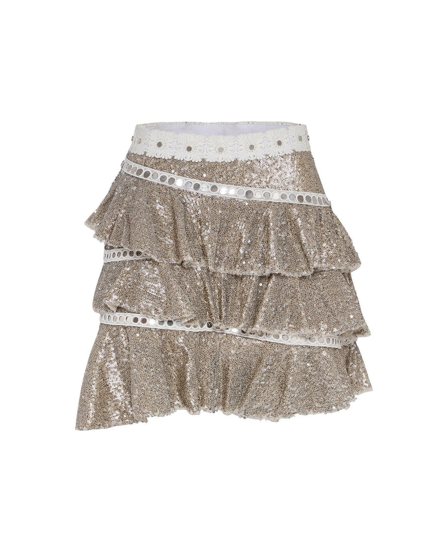IXIAH - DILIRIUM SEQUIN SKIRT
