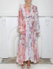 IXIAH - ENVOKE PRINT MAXI DRESS