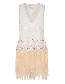 IXIAH - EVERLAST FRINGED DRESS