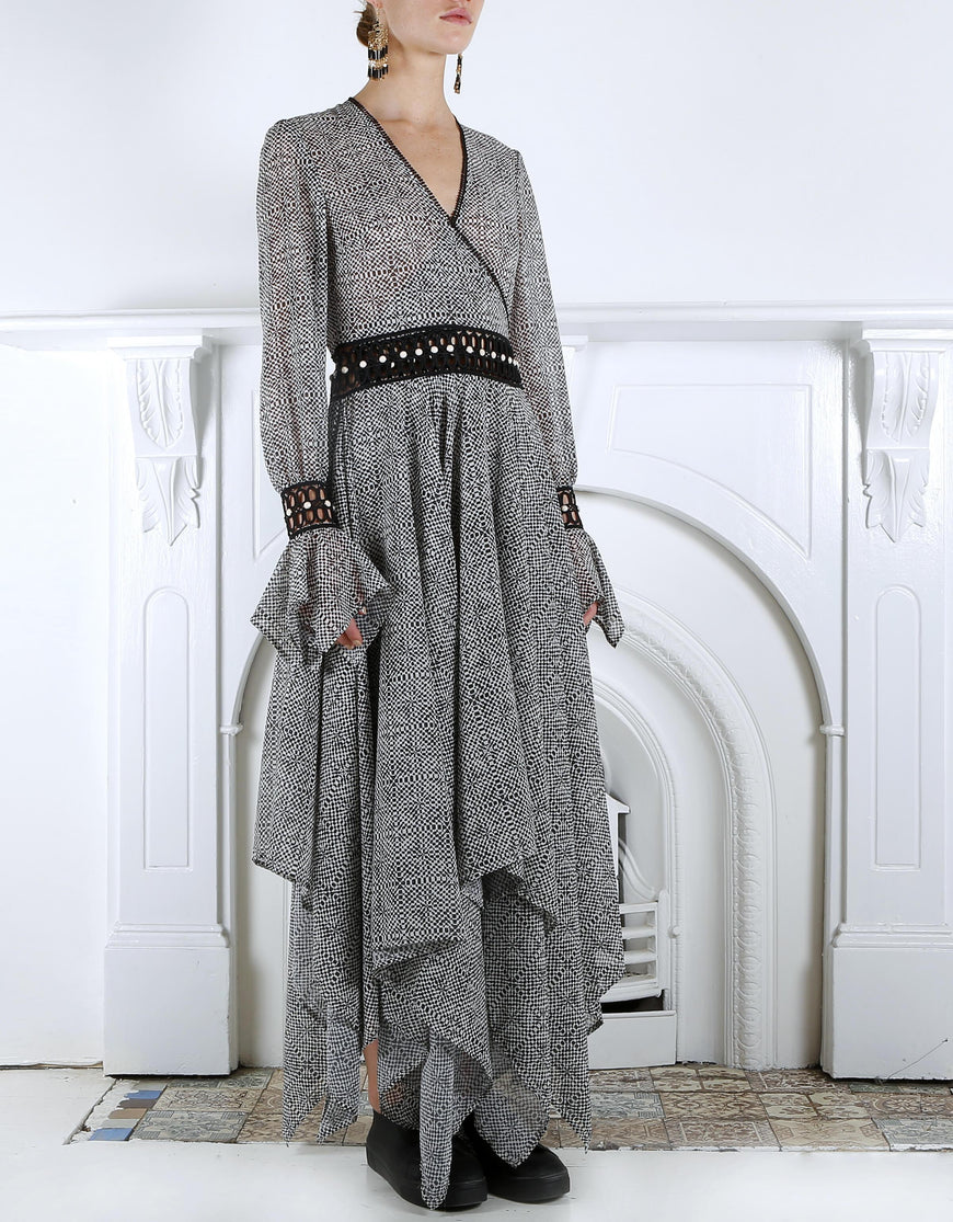 IXIAH - PRIMACY WRAP DRESS