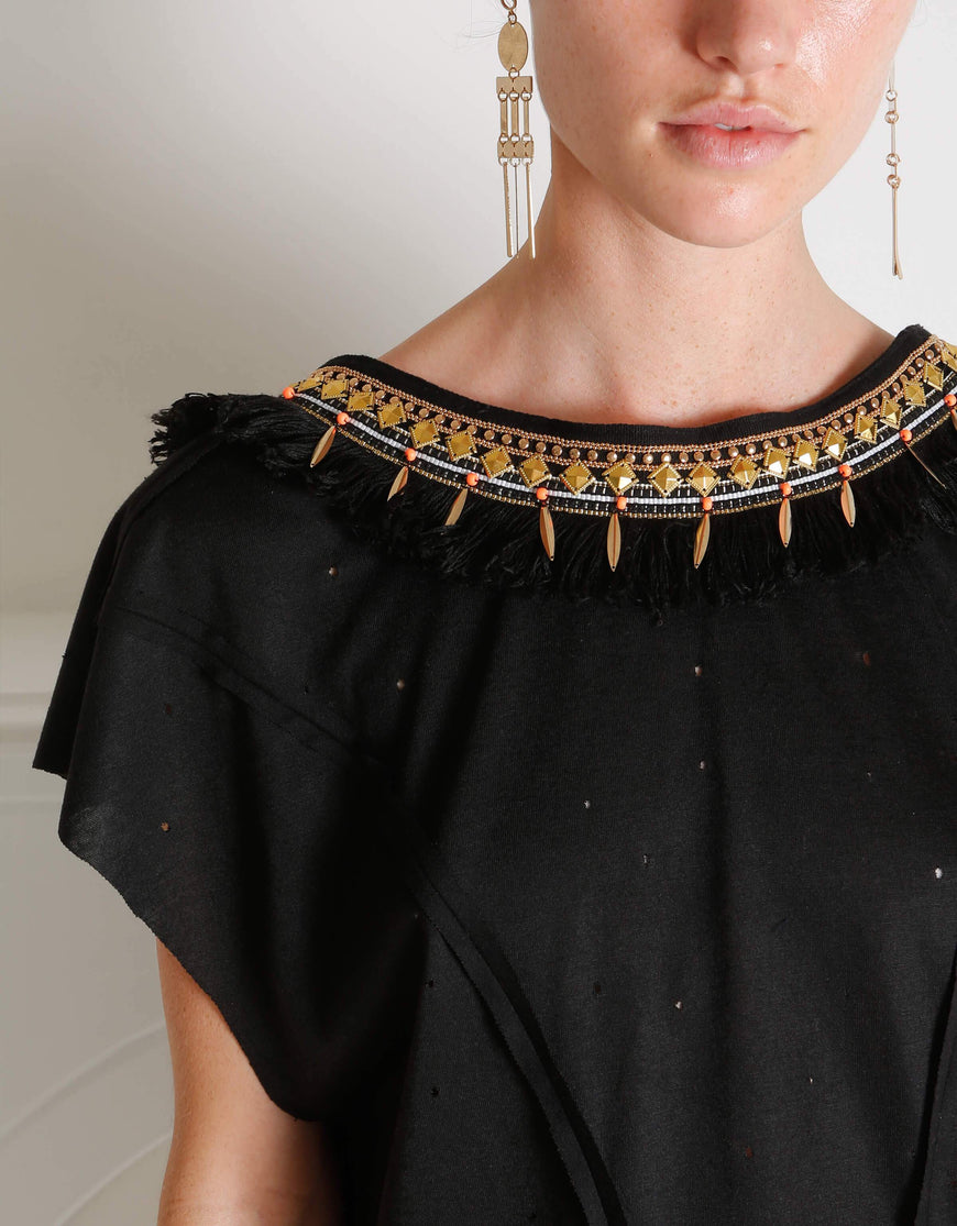 IXIAH - SARGEANT BEADED TEE