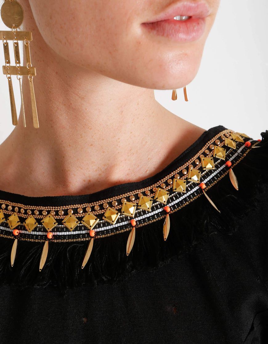 IXIAH - SARGEANT BEADED TEE