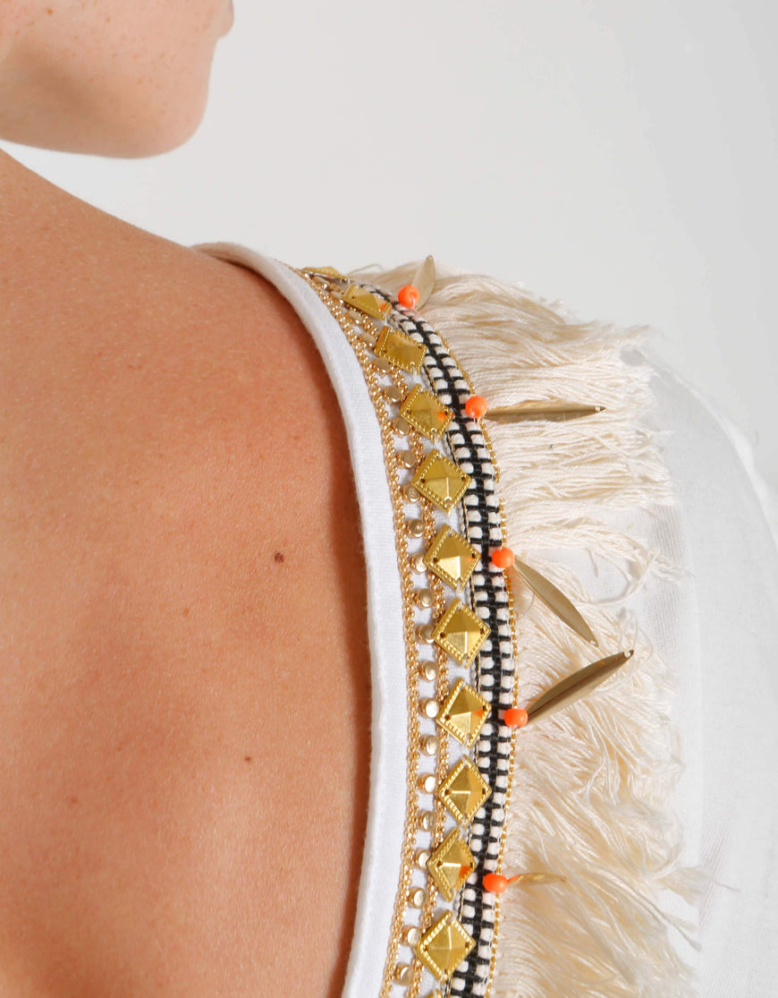 IXIAH - SARGEANT BEADED TEE