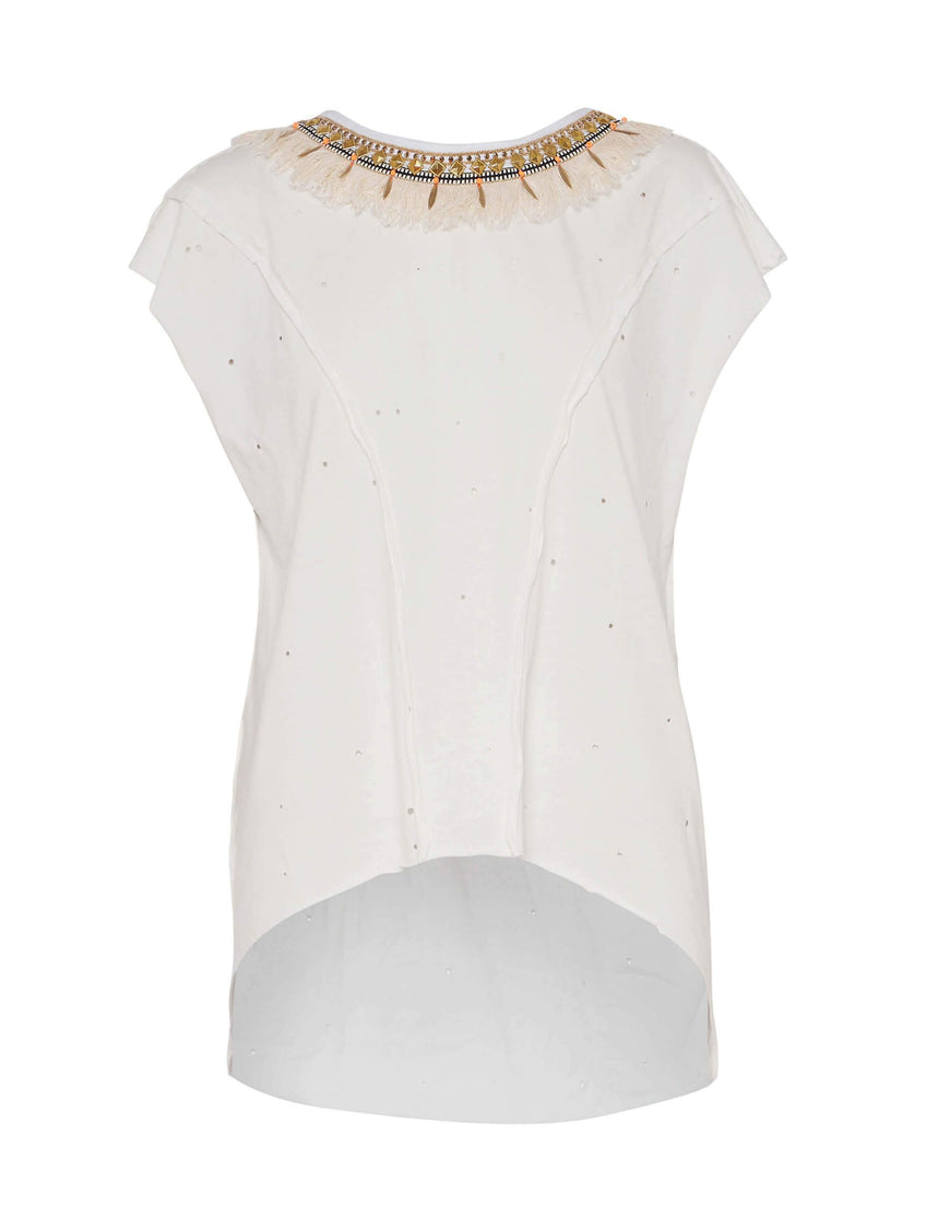IXIAH - SARGEANT BEADED TEE