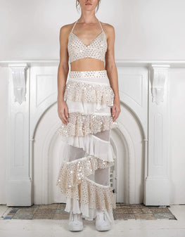IXIAH - THE SEQUIN OUTLAW SKIRT