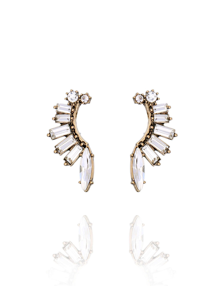 Noble Crystal Earrings