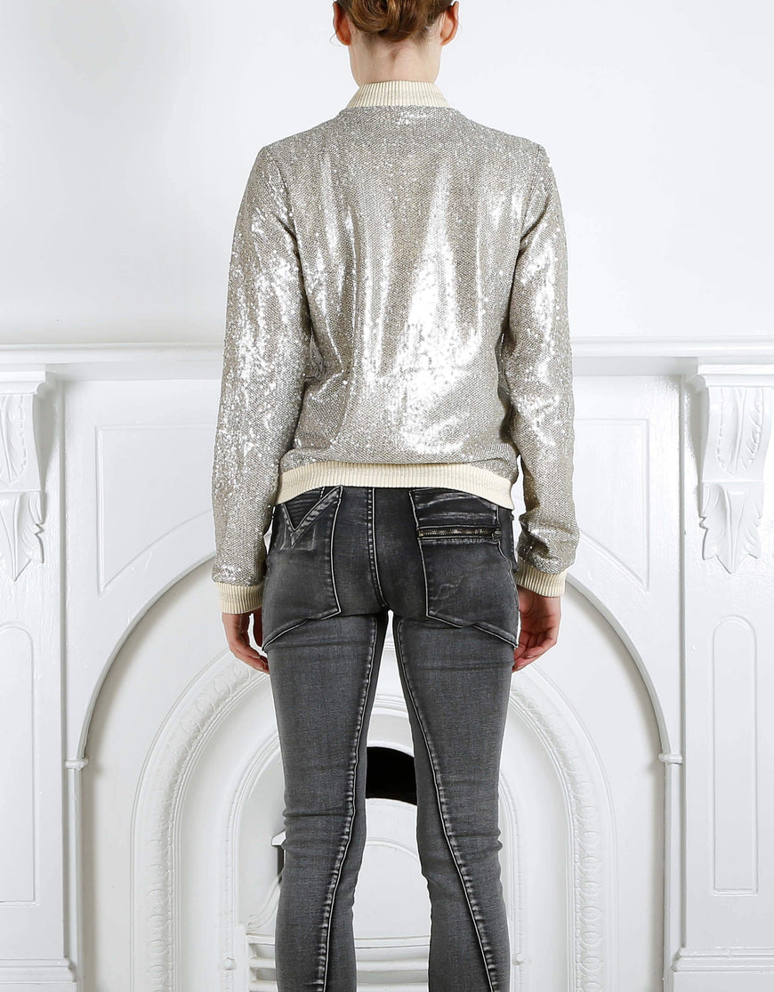SIRIUS SEQUIN BOMBER