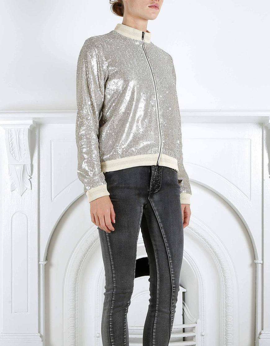 SIRIUS SEQUIN BOMBER
