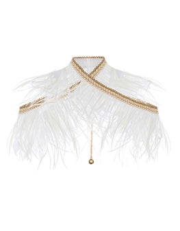 DISSOLUTE FEATHER VEST