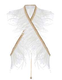 DISSOLUTE FEATHER VEST