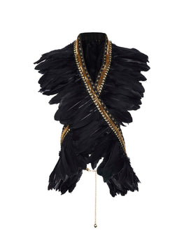 DISSOLUTE FEATHER VEST