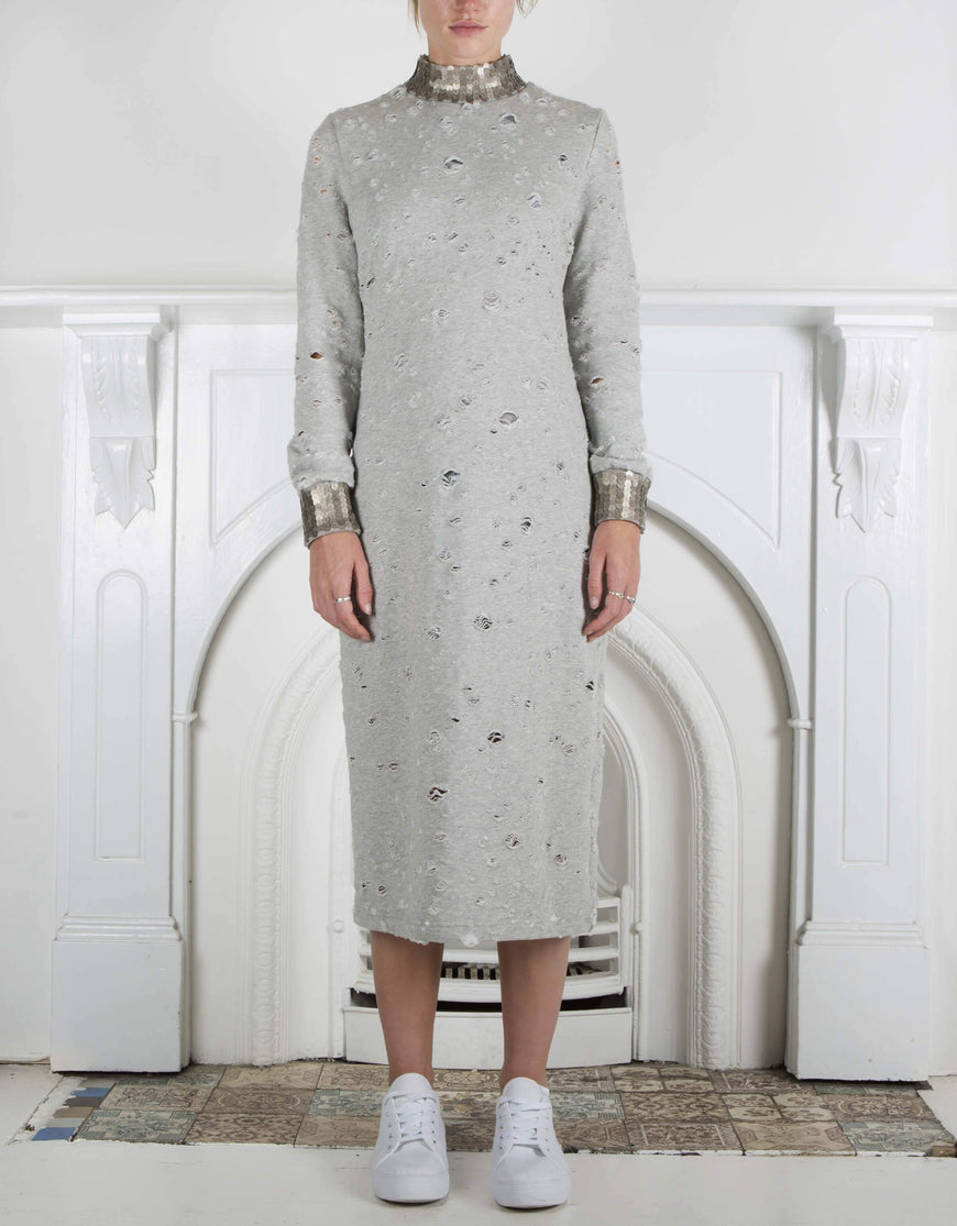 FORCES BEADED DRESS
