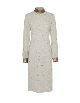 FORCES BEADED DRESS